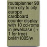 Routeplanner 98 from city to city Europe cardboard counter display with 10 Cd-ROMS in jewelcase ( + 1 for free) BNL/FR/1005/W by Unknown