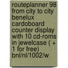 Routeplanner 98 from city to city Benelux cardoboard counter display with 10 CD-ROMS in jewelcase ( + 1 for free) BNL/NL/1002/W by Unknown