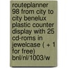 Routeplanner 98 from city to city Benelux plastic counter display with 25 CD-ROMS in jewelcase ( + 1 for free) BNL/NL/1003/W door Onbekend