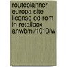Routeplanner Europa Site license CD-ROM in retailbox ANWB/NL/1010/W door Onbekend