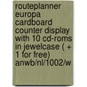 Routeplanner Europa cardboard counter display with 10 CD-Roms in jewelcase ( + 1 for free) ANWB/NL/1002/W door Onbekend