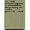 Kengetallen bedrijfsvoering 2005 en expertmodellen bedrijfsvoering 2007 voor het peuterspeelzaalwerk door T. Weggemans