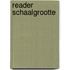 Reader schaalgrootte