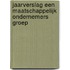Jaarverslag een Maatschappelijk Ondernemers Groep