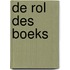 De rol des boeks
