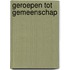 Geroepen tot gemeenschap