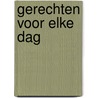 Gerechten voor elke dag door M. Paesbrugghe