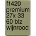 F1420 premium 27x 33 60 blz wijnrood
