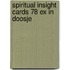 Spiritual insight cards 78 ex in doosje