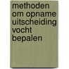 Methoden om opname uitscheiding vocht bepalen door Onbekend