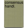 Consensus handl. door Onbekend