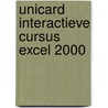 Unicard interactieve cursus Excel 2000 door Onbekend