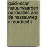 Quick-scan natuurwaarden op locaties aan de Nassauweg in Dordrecht door Jorien de Bruijn