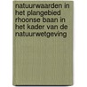 Natuurwaarden in het plangebied Rhoonse Baan in het kader van de Natuurwetgeving door Jorien de Bruijn