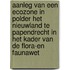Aanleg van een Ecozone in polder Het Nieuwland te Papendrecht in het kader van de Flora-en Faunawet