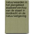 Natuurwaarden in het plangebied Stadswerven/Kop van de Staart in Dordrecht en de natuurwetgeving