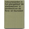 Natuurwaarden in het plangebied 'De Stadswerven' in Dordrecht en de Flora- en faunawet door L. Veen
