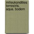 Milieukondities terrestris. aqua. bodem