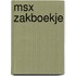 Msx zakboekje