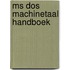 Ms dos machinetaal handboek