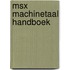 Msx machinetaal handboek