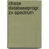 Cbase databaseprogr. zx spectrum