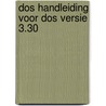 Dos handleiding voor dos versie 3.30 door Heusden