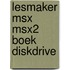 Lesmaker msx msx2 boek diskdrive