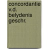 Concordantie v.d. belydenis geschr. door Hoogendoorn
