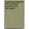 Kunstenaarsagende 1997 Museum Boymans van Beuningen door H. de Man