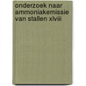 Onderzoek naar ammoniakemissie van stallen XLVIII by R. Scholtens