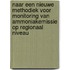Naar een nieuwe methodiek voor monitoring van ammoniakemissie op regionaal niveau