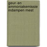 Geur- en ammoniakemissie indampen mest door Hoeksma