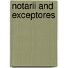 Notarii and exceptores door Teitler