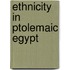 Ethnicity in ptolemaic egypt