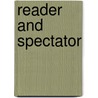 Reader and spectator door Maria Vanerp Taalman Kip