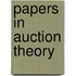 Papers in auction theory