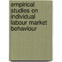 Empirical Studies on Individual Labour Market Behaviour