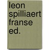 Leon Spilliaert franse ed. by X. Tricot