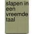 Slapen in een vreemde taal