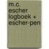 M.c. escher logboek + escher-pen