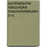 Synthetische natuurlyke macromolekulen c-o door Mens
