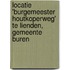 Locatie 'Burgemeester Houtkoperweg' te Lienden, gemeente Buren