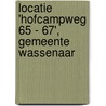 Locatie 'Hofcampweg 65 - 67', gemeente Wassenaar by E. Jacobs