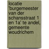 Locatie 'Burgemeester van der Schansstraat 1 en 1a' te Andel, gemeente Woudrichem door C.Y. Burnier