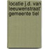 Locatie J.D. van Leeuwenstraat' gemeente Tiel