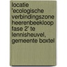 Locatie 'Ecologische Verbindingszone Heerenbeekloop fase 2' te Lennisheuvel, gemeente Boxtel door C.Y. Burnier