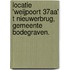 Locatie 'Weijpoort 37aa' t Nieuwerbrug, gemeente Bodegraven.