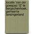 Locatie 'Van der Goespad 12' te Bergschenhoek, gemeente Lansingerland