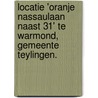 Locatie 'Oranje Nassaulaan naast 31' te Warmond, gemeente Teylingen. door C.Y. Burnier